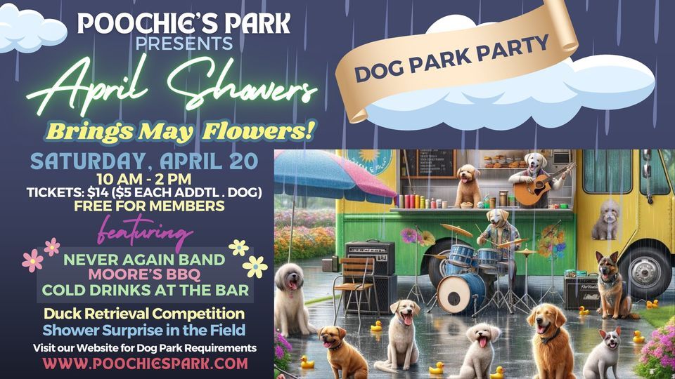 April Showers Brings May Flowers Park Party!
