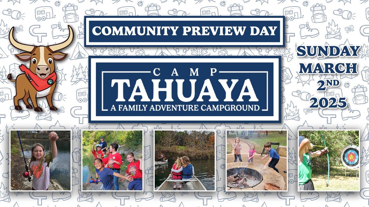 Camp Tahuaya Community Preview Day