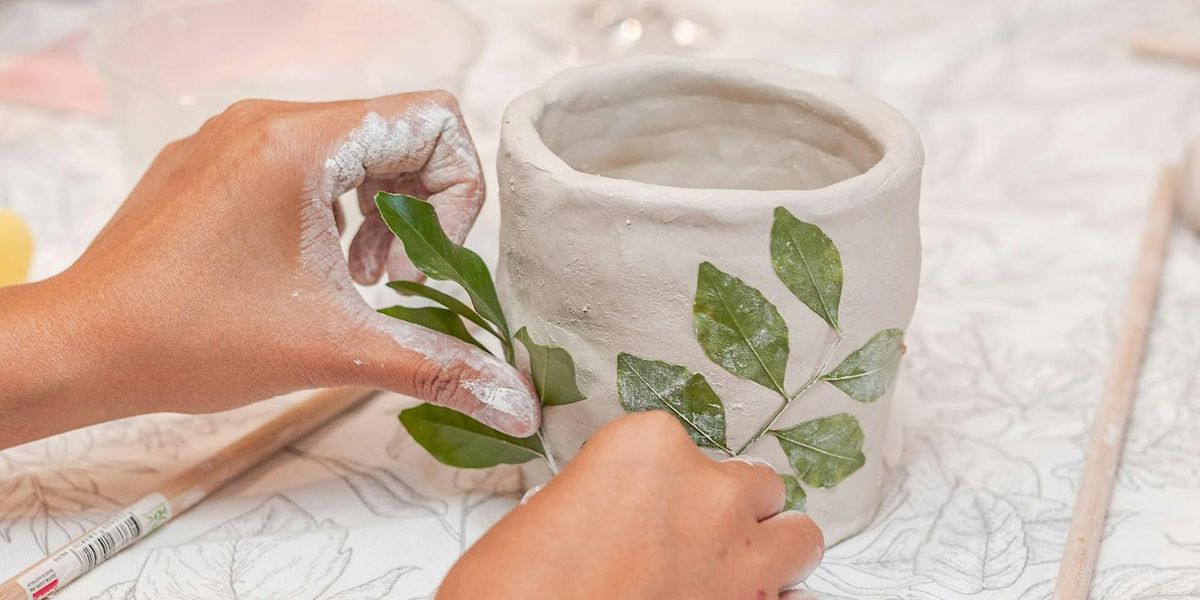 Botanical Pressed Pottery - Creative Clay Workshop