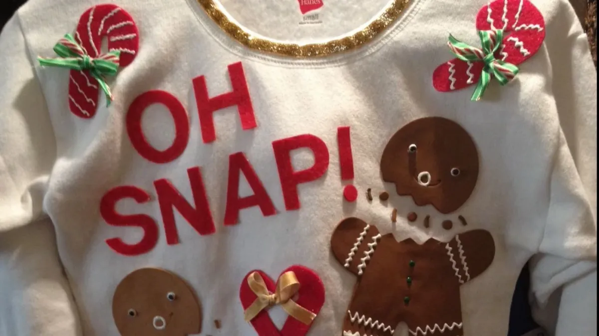 Annual Ugly Christmas sweater party!  SAVE THE DATE