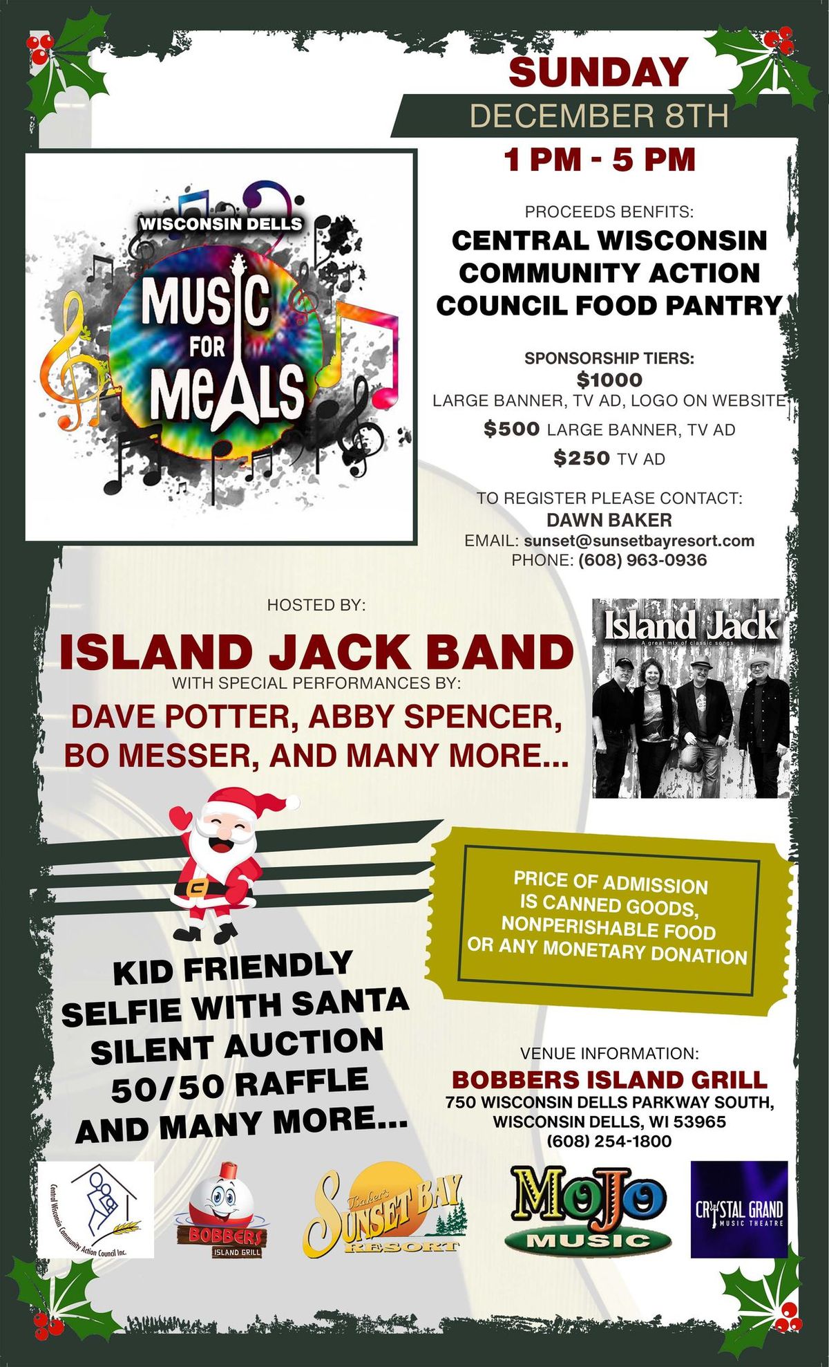 Wisconsin Dells Music For Meals