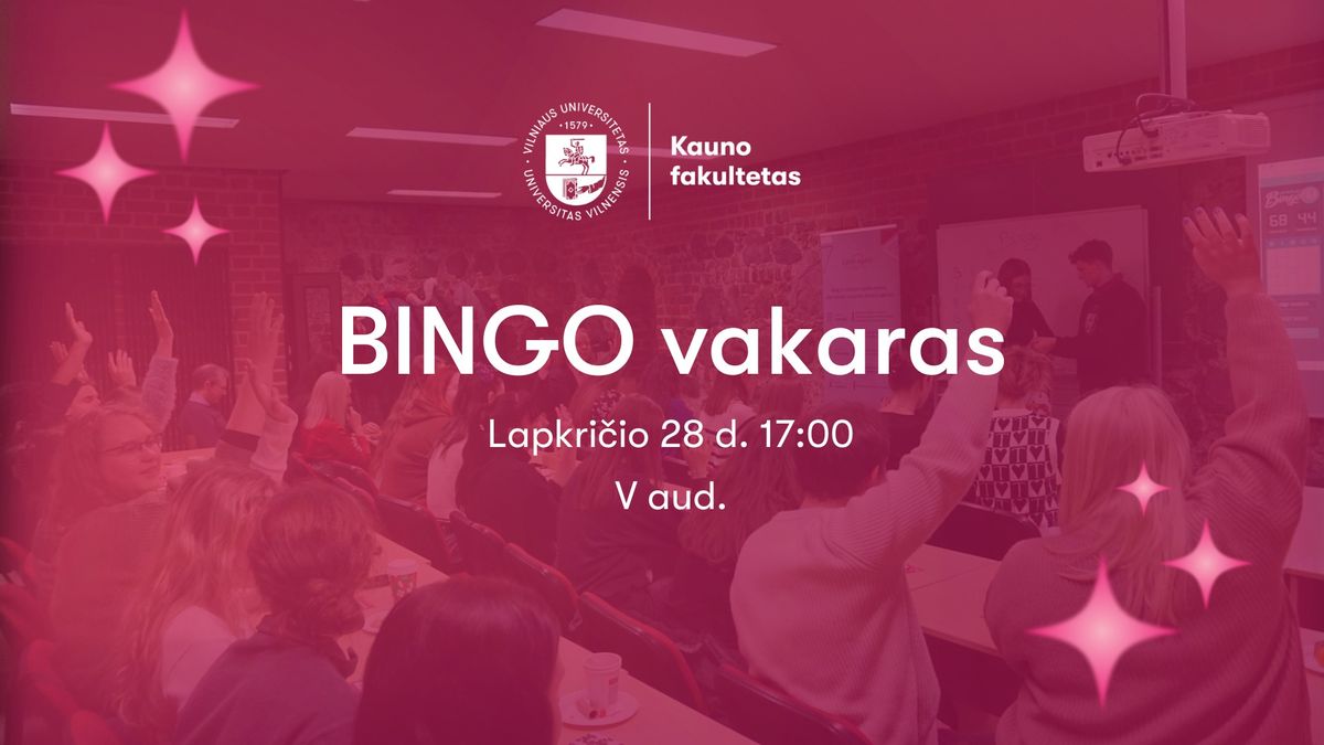 BINGO vakaras