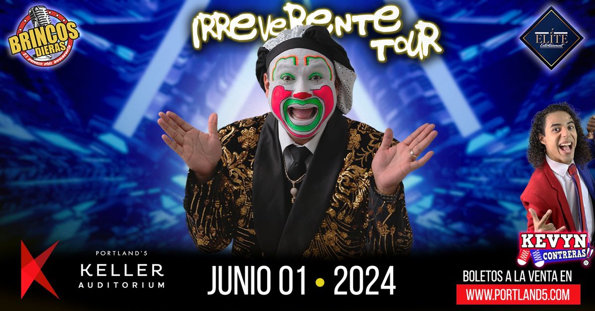 Brincos Dieras: Irreverente Tour - NEW DATE