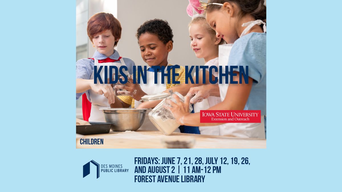 Kids in the Kitchen at the Forest Avenue Library