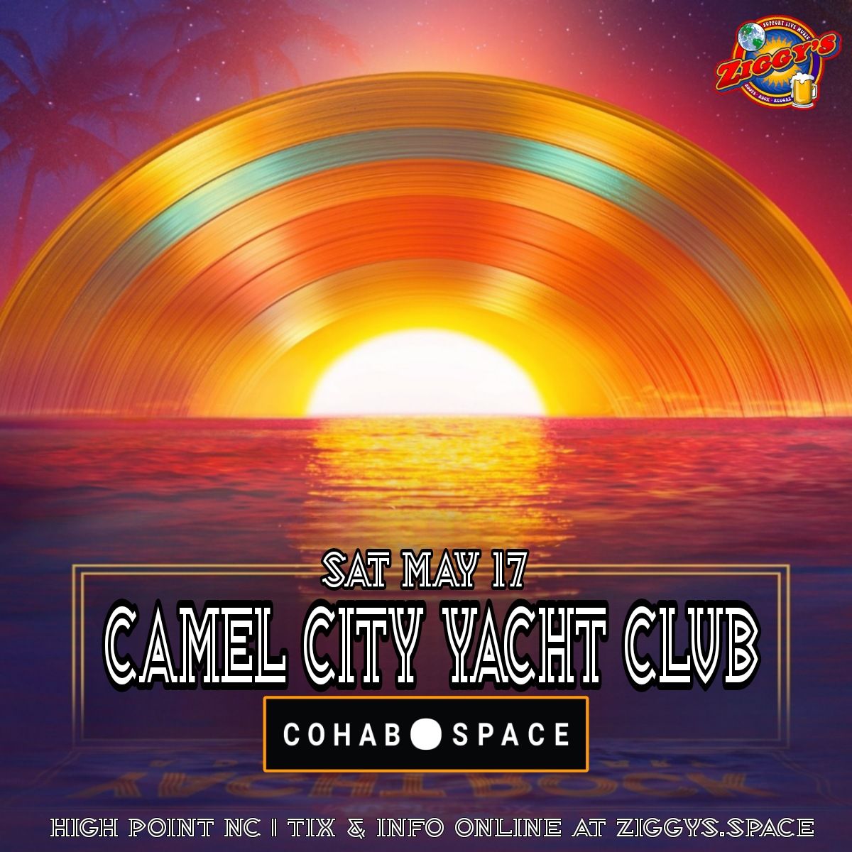 CAMEL CITY YACHT CLUB | 5\/17\/25 | COHAB SPACE - HIGH POINT