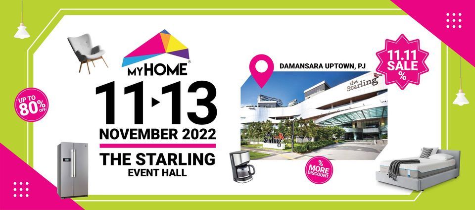 MYHOME 11-13 NOVEMBER 2022 @ THE STARLING EVENT HALL