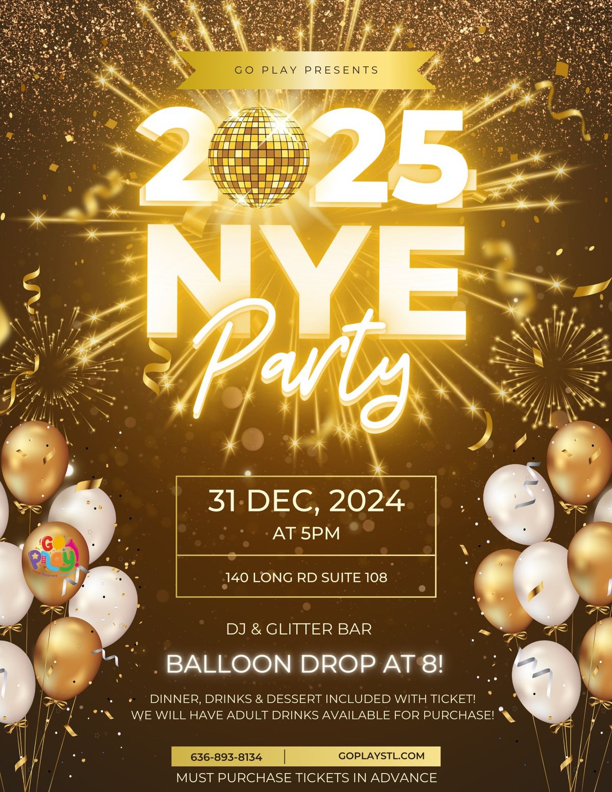 2025 New Year\u2019s Eve Party! \ud83e\udea9