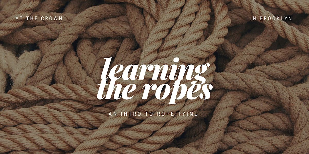 Learning the Ropes of BDSM
