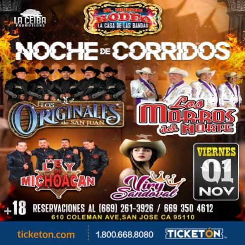 NOCHE DE CORRIDOS