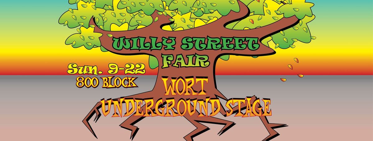 WORT Underground Stage at Willy St. Fair