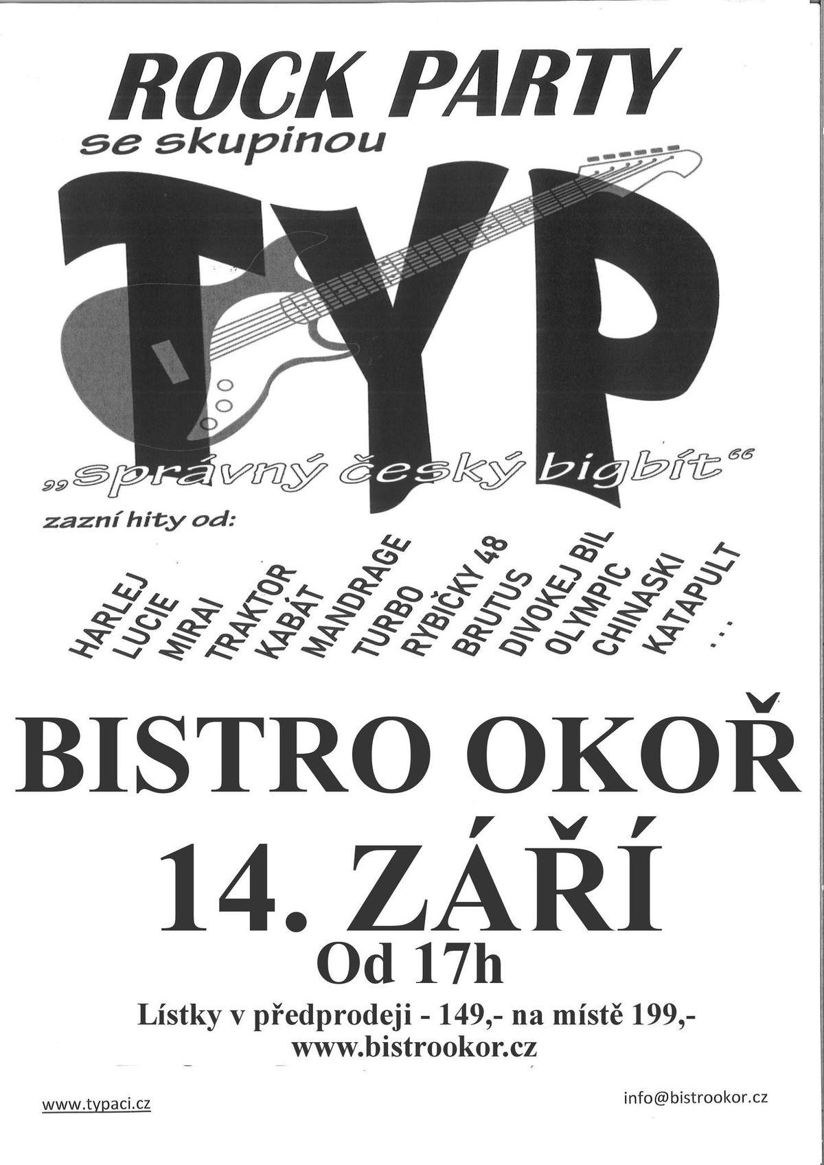 TYP - p\u00e1rty na Oko\u0159i