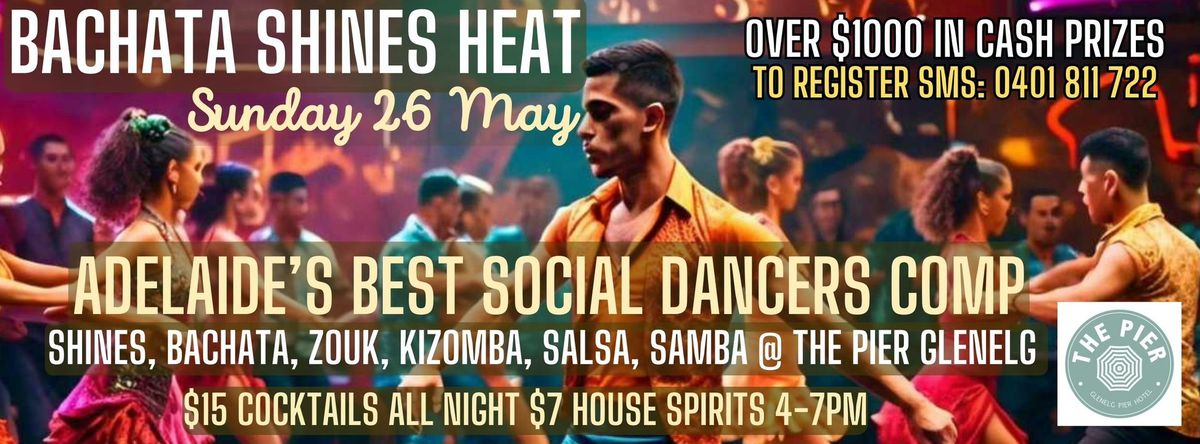 BACHATA SHINES COMPETITION + SOCIAL DANCE at The Pier