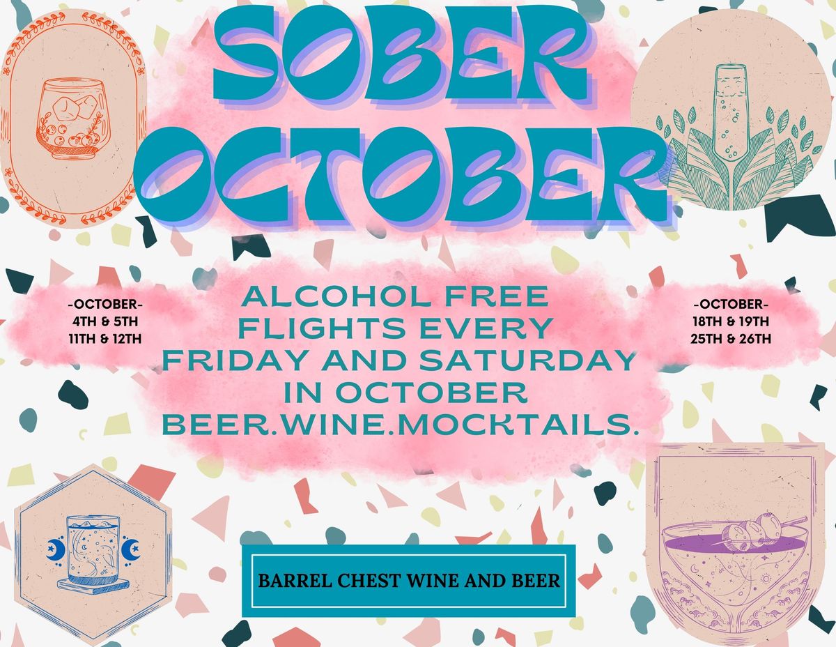 Sober October: Non Alcoholic Wine Flight