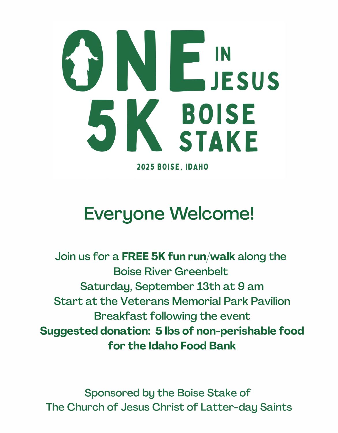 Boise Stake 5K Run\/Walk