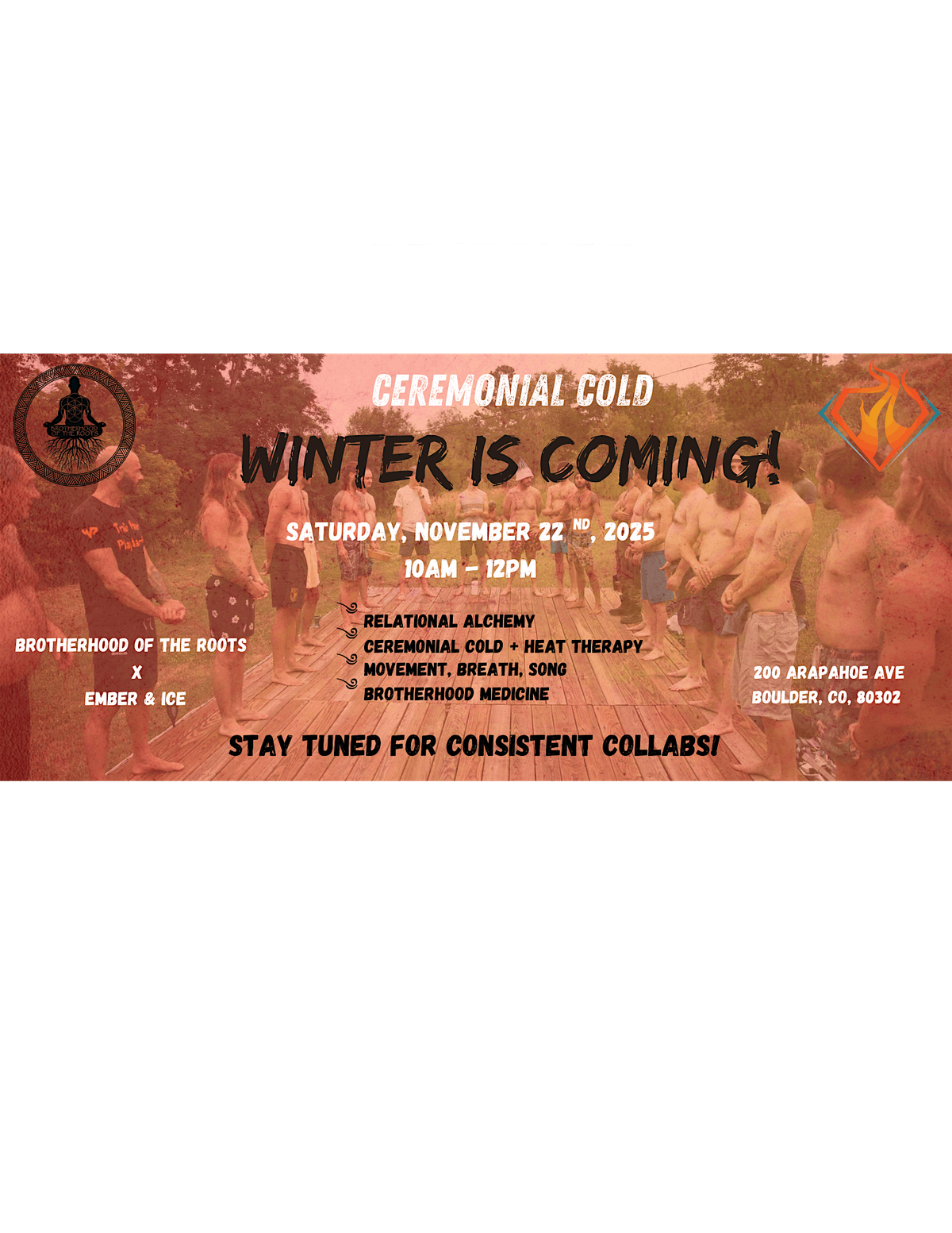 Ignition of Initiation Ceremonial Cold