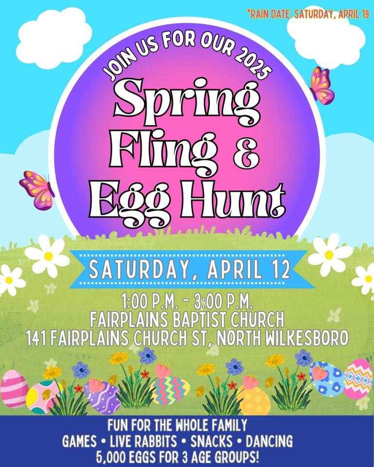 *Spring Fling + Egg Hunt!*