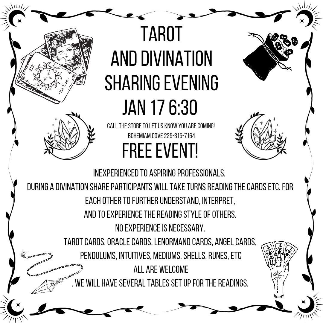 Tarot and Divination Sharing Event