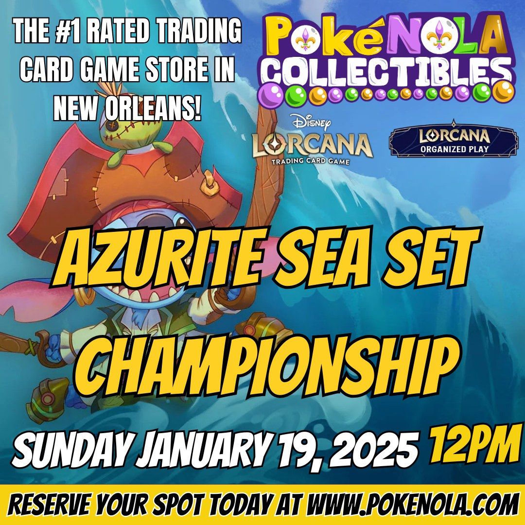 Pok\u00e9NOLA Azurite Sea Set Championship