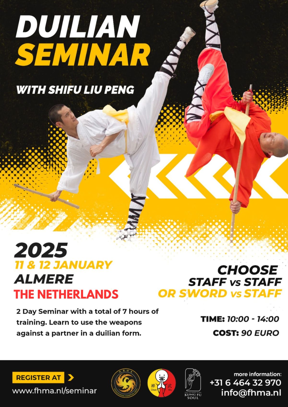 Duilian Seminar Shifu Liu Peng |\nAlmere - The Netherlands