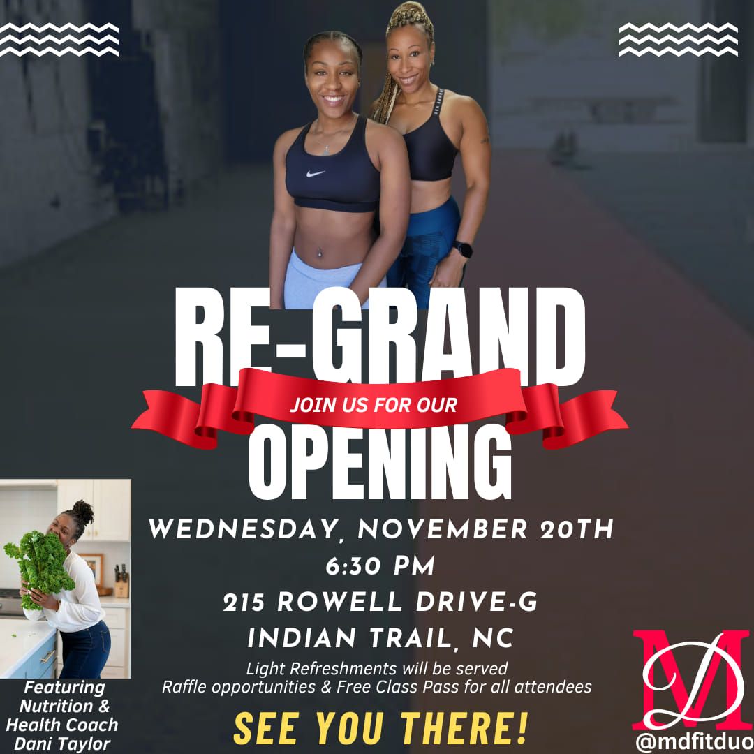 MD Fitness Re-Grand Opening