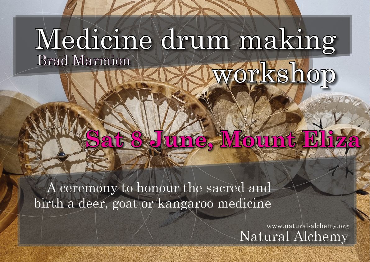 Medicine drum making workshop _Mt Eliza_June 8 