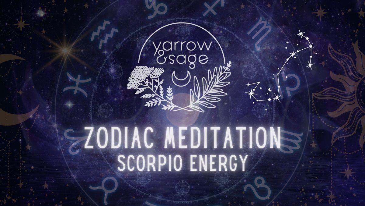 Zodiac Meditation: Scorpio Energy! \u264f\ufe0f\ud83e\udd82 - 10\/24