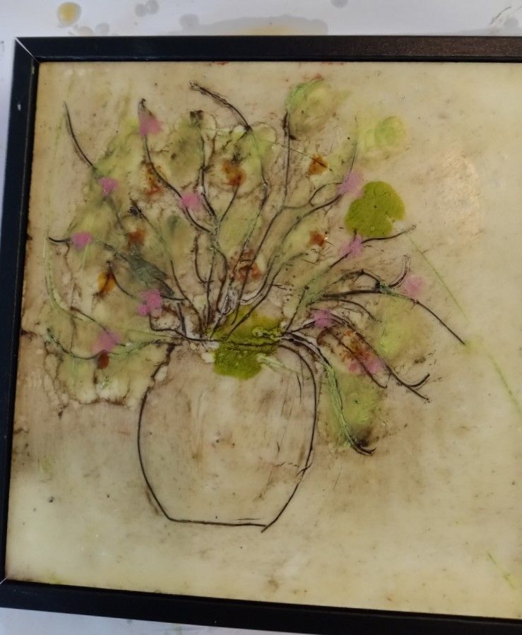 WORKSHOP IS FULL, THANK YOU!  Encaustic Painting Workshop with Ellen Ridenour