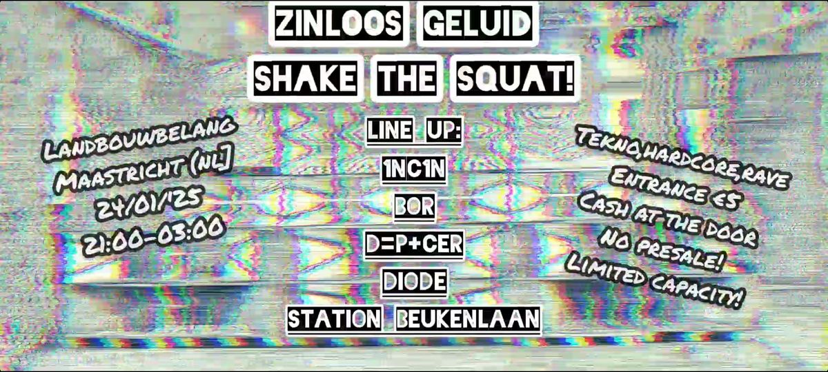 Zinloos Geluid \u300bshake the squat\u300a