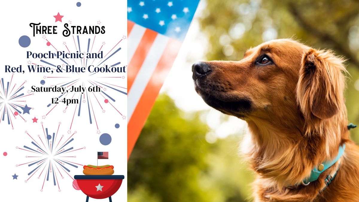 Pooch Picnic & Red, Wine, & Blue Cookout
