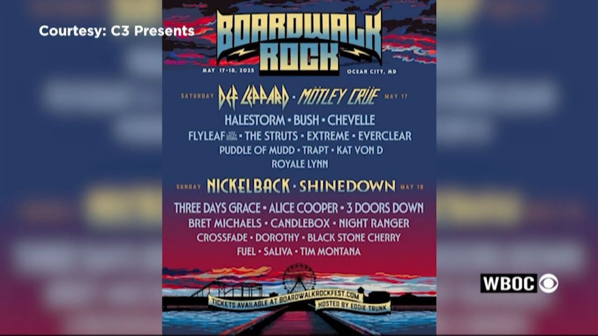 Boardwalk Rock Fest - 2 Day Pass at Ocean City Boardwalk