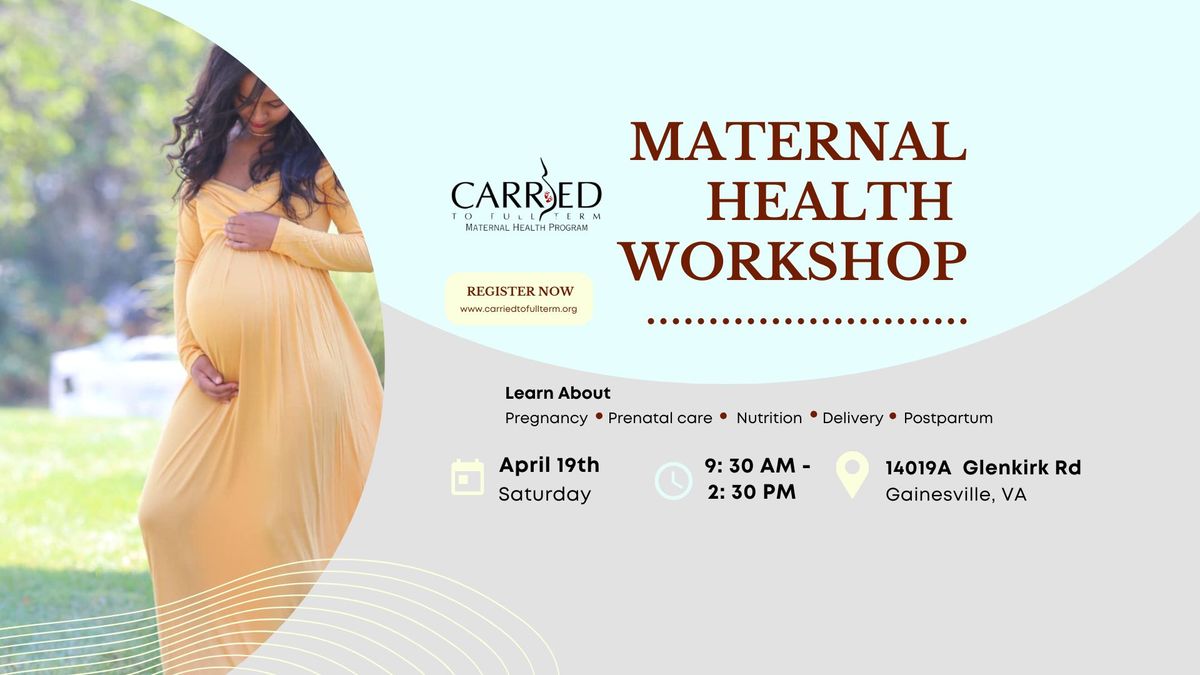 Maternal Health Workshop