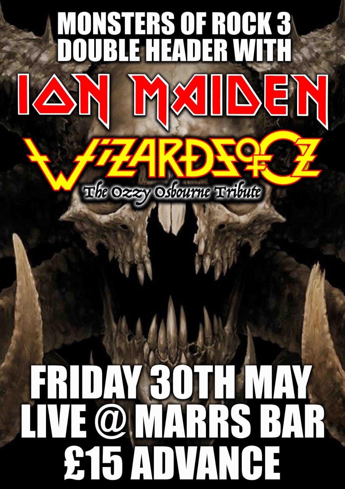 ION MAIDEN @ WIZARDS OF OZ @ The Marrs Bar, Worcester 