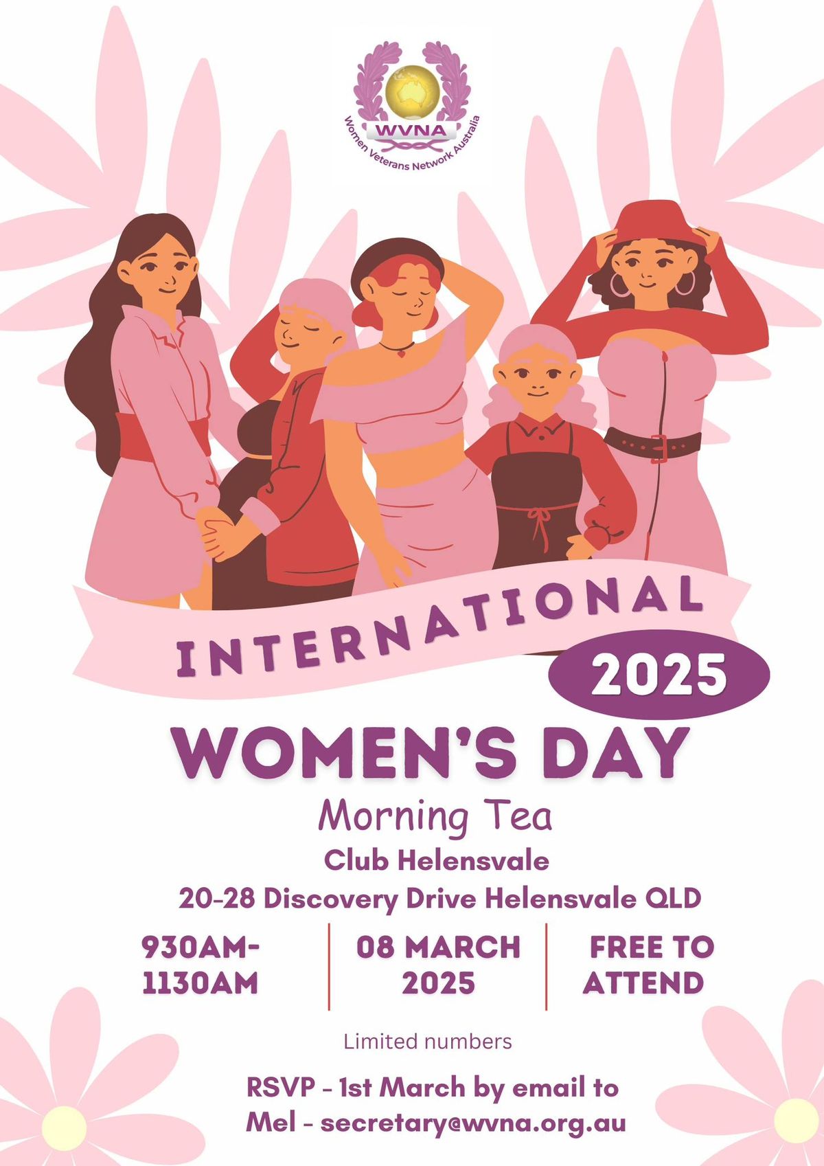 WVNA - Gold Coast International Women's Day Morning Tea 