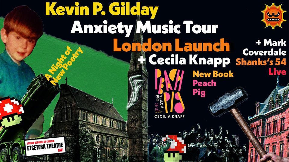 Anxiety Music London Launch: Kevin P. Gilday's New Collection + Cecilia Knapp + Mark Coverdale