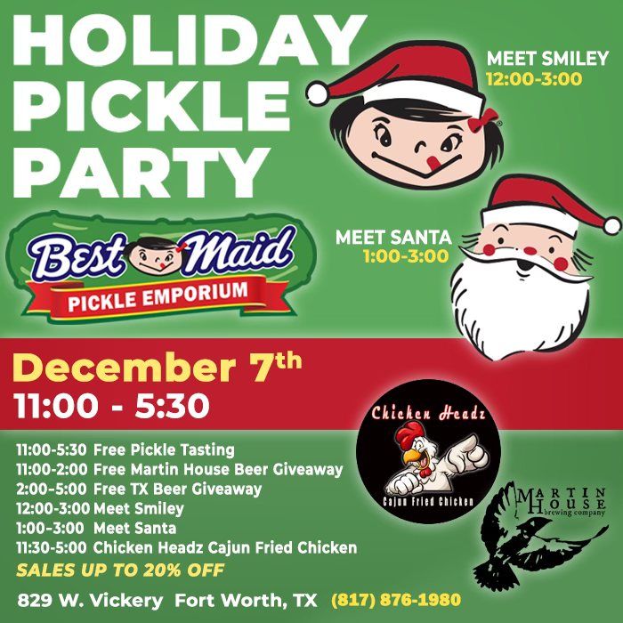 Holiday Pickle Party 