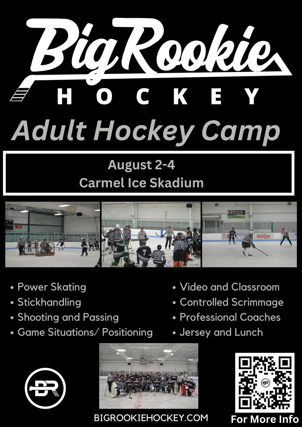 Big Rookie Adult Hockey Camp 2024