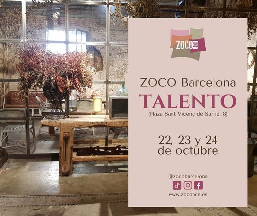 ZOCO Barcelona TALENTO - 22, 23 y 24 de octubre