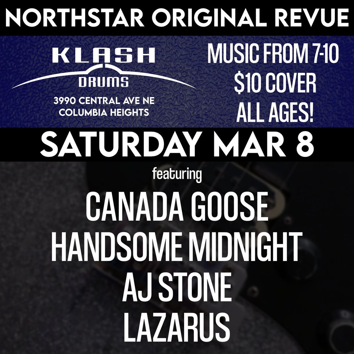 Northstar Original Revue at Klash Drums