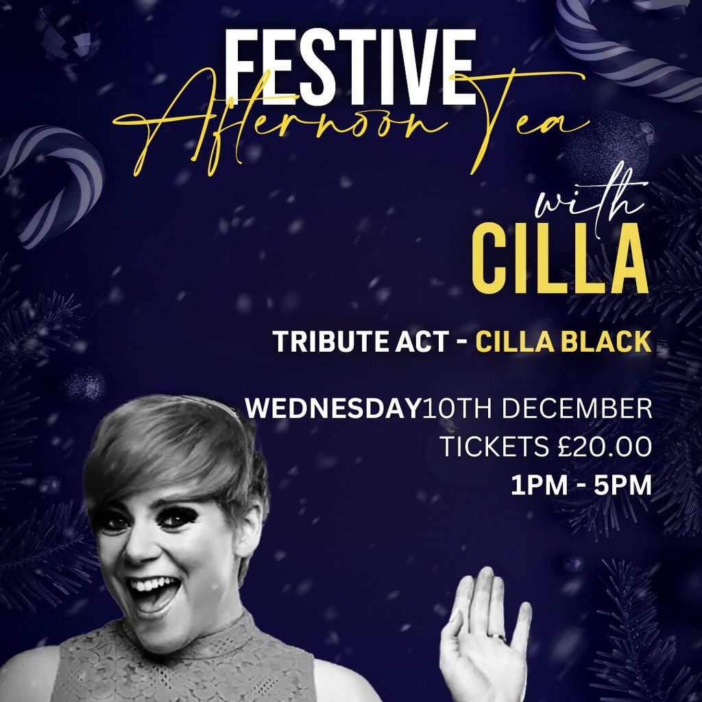 Festive Afternoon Tea with Cilla