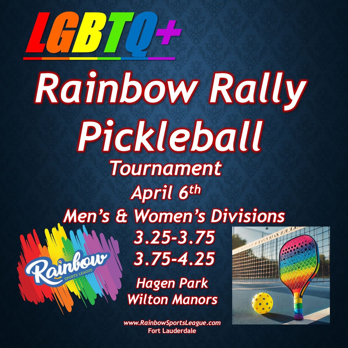 Rainbow Rally Pickleball Tournament