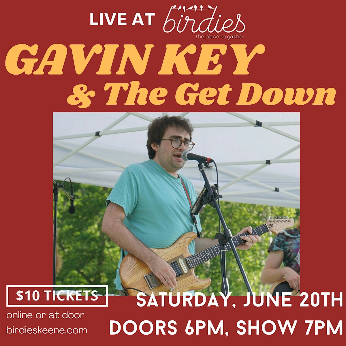 Gavin Key and the Get Down- LIVE at Birdies!