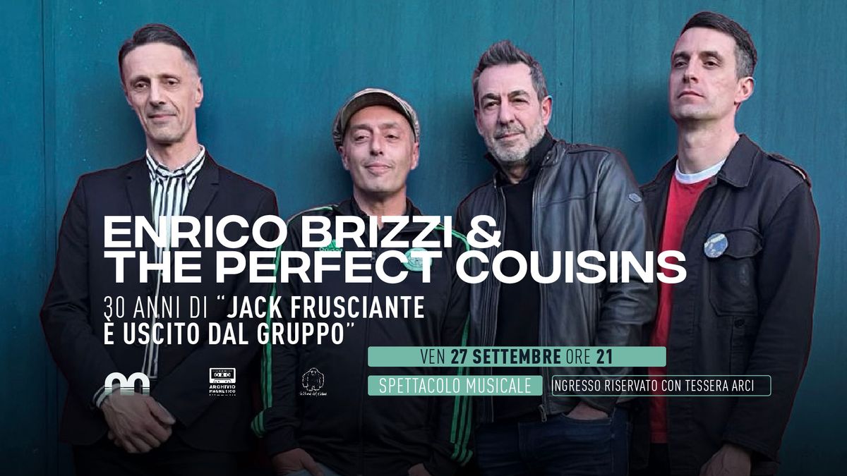 Enrico Brizzi & The Perfect Couisins live - 30 anni di "Jack Frusciante \u00e8 uscito dal gruppo"