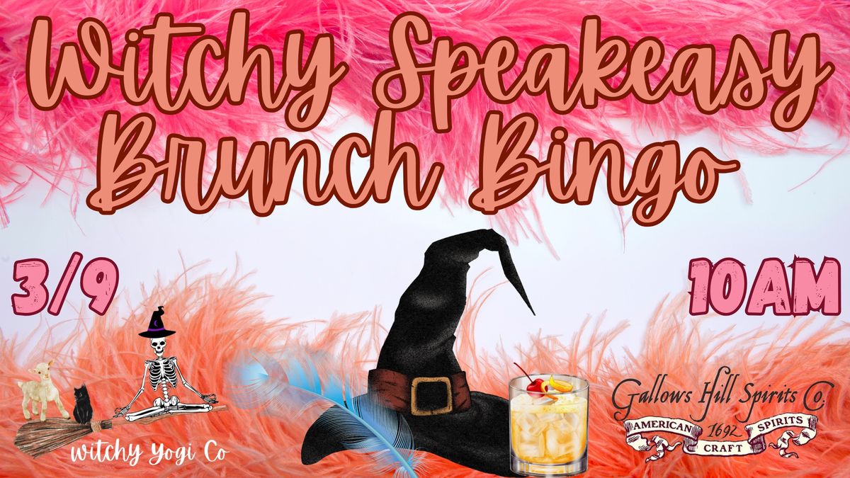 Witchy Speakeasy Brunch Bingo at Gallows