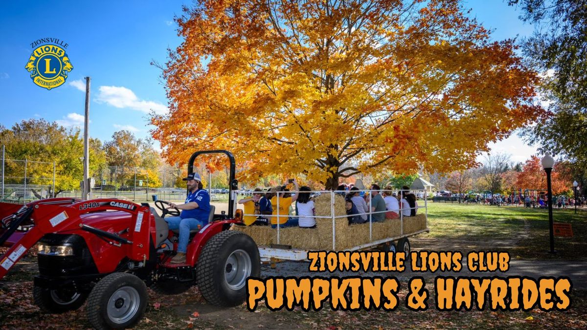 Zionsville Lions Club - Pumpkins & Hayrides