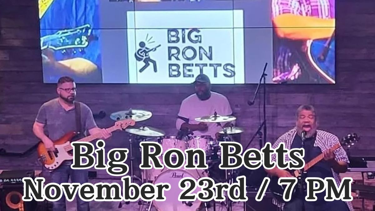 Big Ron Betts live at Rockpit Brewing