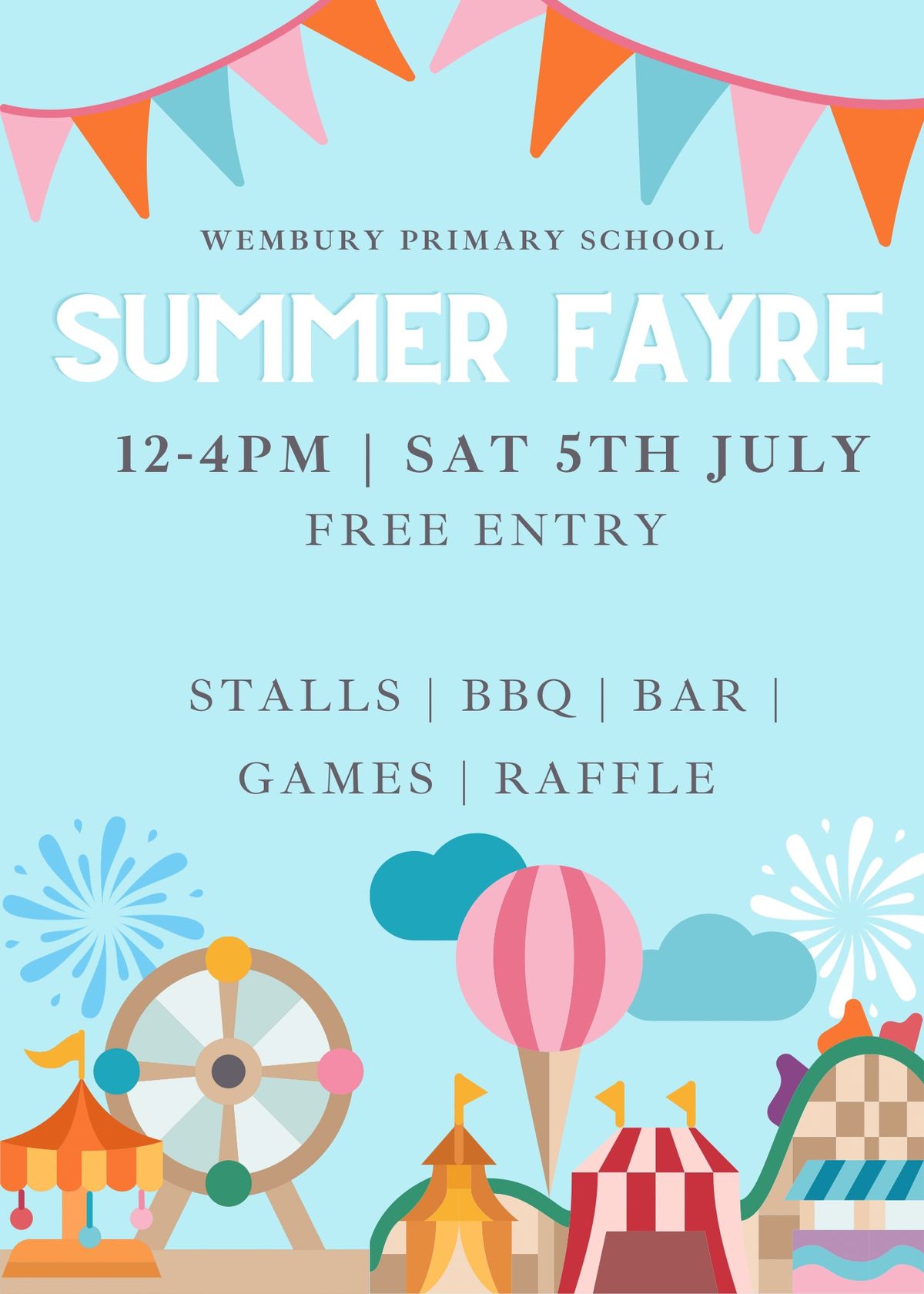 Wembury Summer Fayre - Saturday 5th July 2025