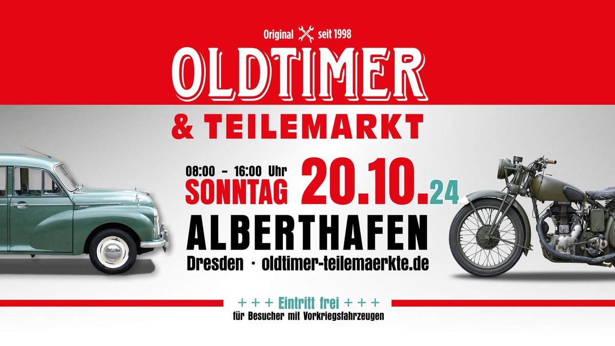 17. Dresdener Oldtimer- & Teilemarkt mit Treffen