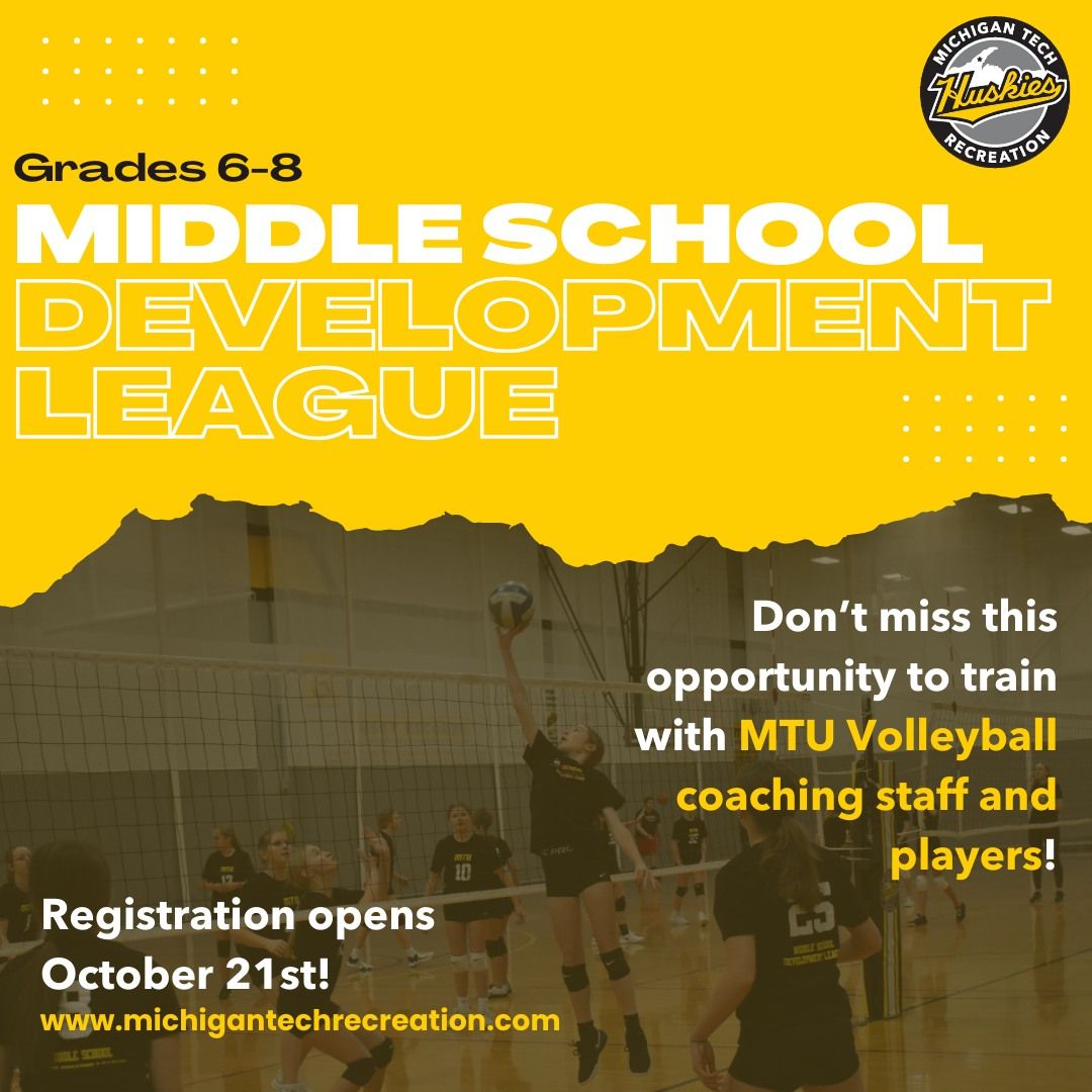 Volleyball Middle School Development League