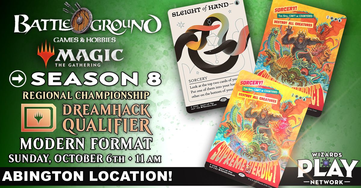 RCQ Season 8 - MODERN - Battleground Games & Hobbies - ABINGTON MA