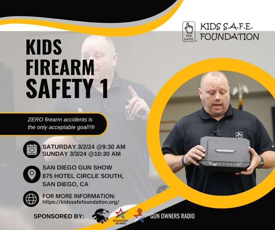 Kids Firearm Safety 1 @ San Diego Gun Show Sponsored by Wilde Built Tactical